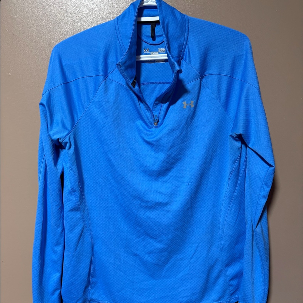 Under Armour Royal Blue Half-Zip Performance Pullover